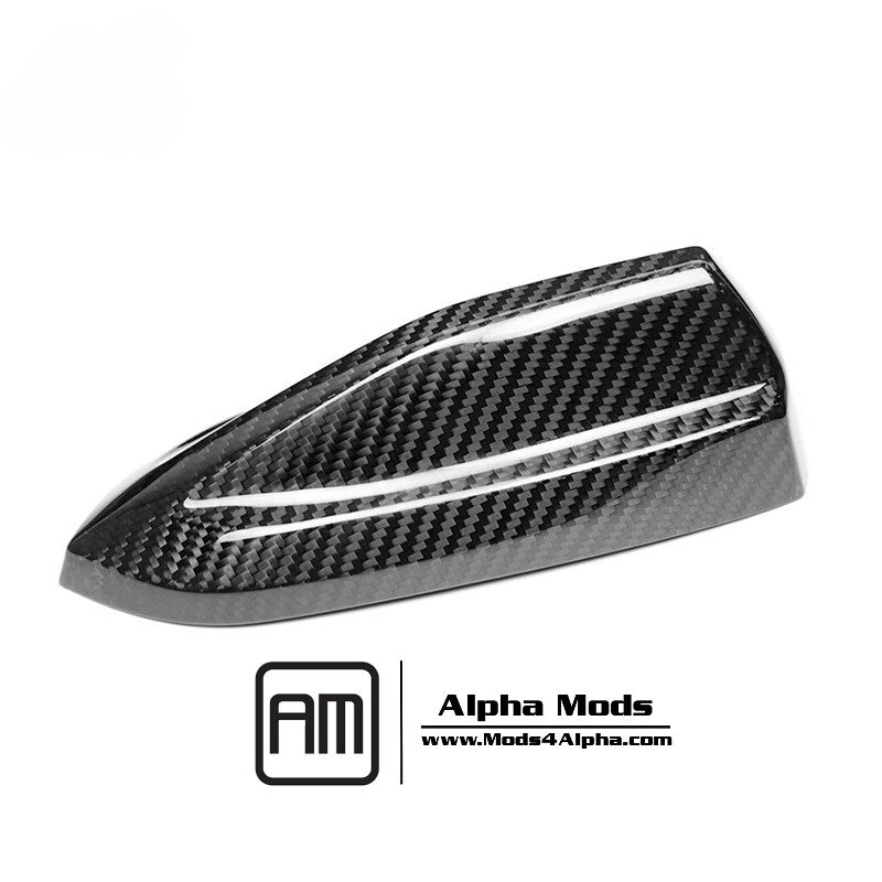 CARBON FIBER ANTENNA CAP FOR ANTENNA CAMERA CT5 OR RETROFIT