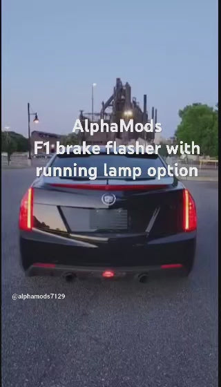 Euro Rear Foglight KIT 2013 - 2019 Cadillac ATS & 2014 - 2019 Cadillac CTS (RPO T79)