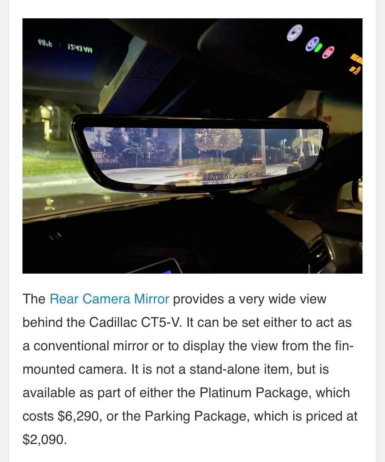 LiveView Video Mirror KIT for cars (RPO DRZ) - Alpha Mods